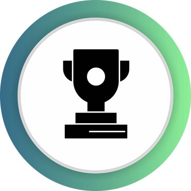 Ödül simgesi soyut arkaplanda izole edildi