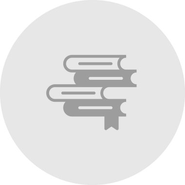 Kitap simgesi soyut bir grupta izole edildi