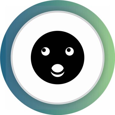 Soyut Arkaplanda Simge İzole Edildi