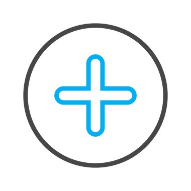 Soyut arkaplanda izole edilmiş simge ekle