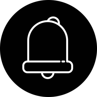 Soyut arkaplanda alarm simgesi izole edildi