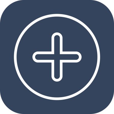 Soyut arkaplanda izole edilmiş simge ekle