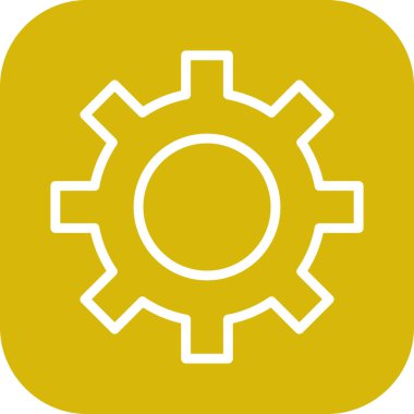 Simge soyut arkaplanda izole ediliyor