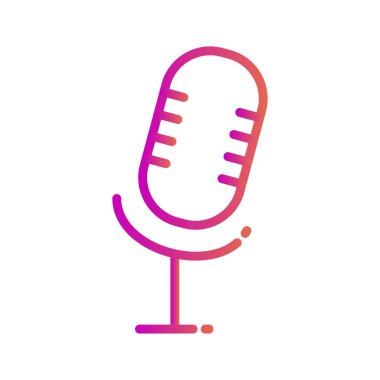 Soyut arkaplanda izole edilmiş kayıt simgesi