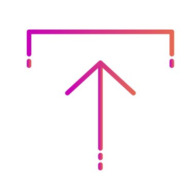 Soyut arkaplanda izole edilmiş simge yükle