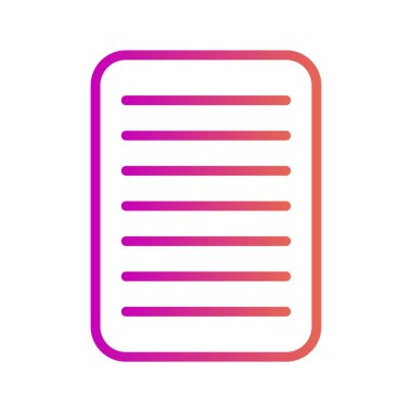  Soyut arkaplanda dosya simgesi izole edildi