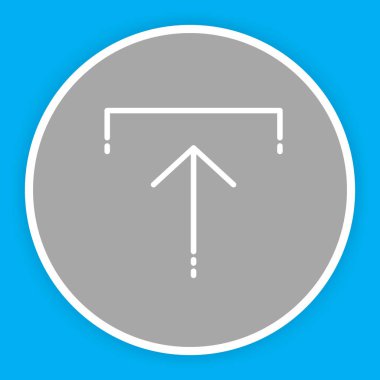 Soyut arkaplanda izole edilmiş simge yükle