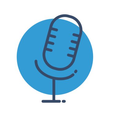 Soyut arkaplanda izole edilmiş kayıt simgesi