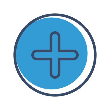 Soyut arkaplanda izole edilmiş simge ekle