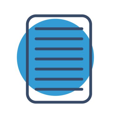  Soyut arkaplanda dosya simgesi izole edildi