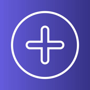 Soyut arkaplanda izole edilmiş simge ekle