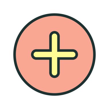 Soyut arkaplanda izole edilmiş simge ekle