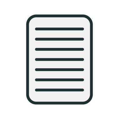  Soyut arkaplanda dosya simgesi izole edildi