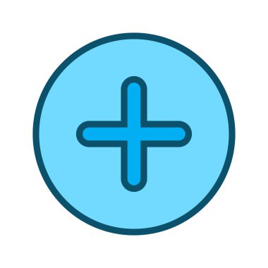 Soyut arkaplanda izole edilmiş simge ekle