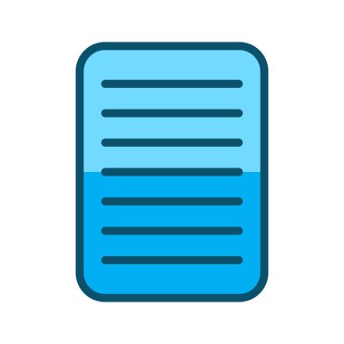  Soyut arkaplanda dosya simgesi izole edildi