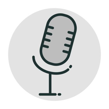 Soyut arkaplanda izole edilmiş kayıt simgesi