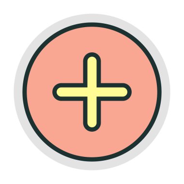 Soyut arkaplanda izole edilmiş simge ekle