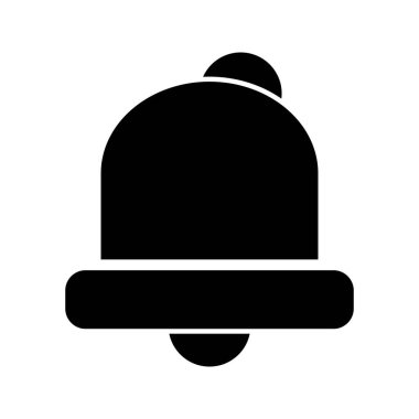 Soyut arkaplanda alarm simgesi izole edildi