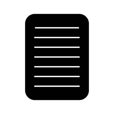  Soyut arkaplanda dosya simgesi izole edildi