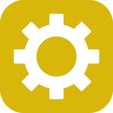 Simge soyut arkaplanda izole ediliyor