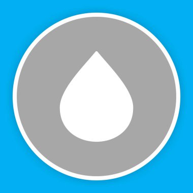 Soyut arkaplanda simgeyi bırak