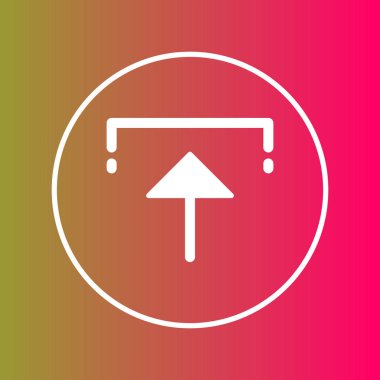 Soyut arkaplanda izole edilmiş simge yükle