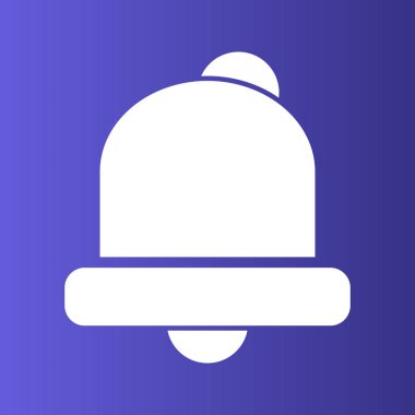 Soyut arkaplanda alarm simgesi izole edildi