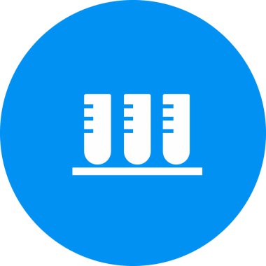 Test simgesi soyut arkaplanda izole edildi