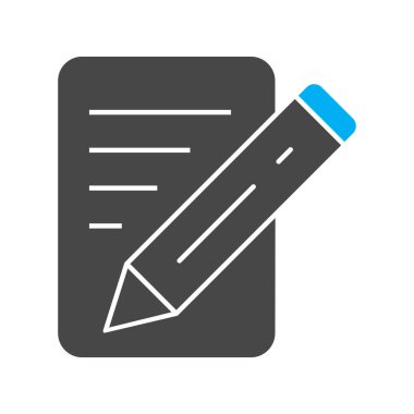  Soyut arkaplanda belge simgesi izole edildi