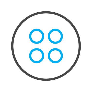 Uygulama simgesi soyut arkaplanda izole edildi