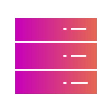  Soyut arkaplanda menü simgesi izole edildi