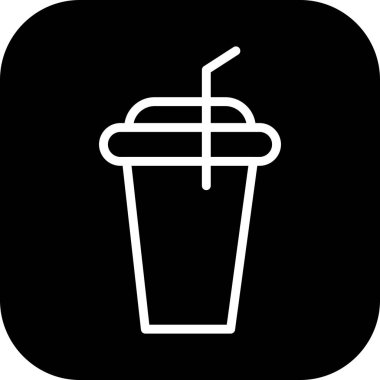 Soyut arkaplanda izole edilmiş simge iç