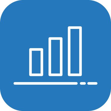 Soyut arkaplanda sunum simgesi izole edildi