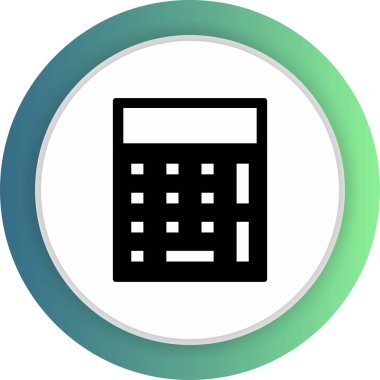 Takvim simgesi soyut arkaplanda izole edildi