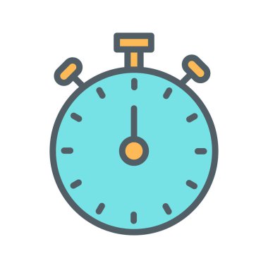  Soyut arkaplanda alarm simgesi izole edildi