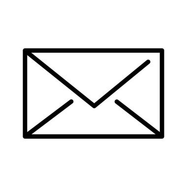 Soyut arkaplanda mesaj simgesi izole edildi