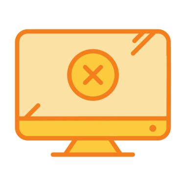 Lcd simgesi soyut arkaplanda izole edildi