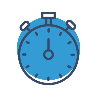  Soyut arkaplanda alarm simgesi izole edildi