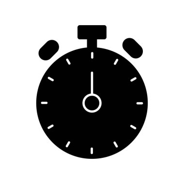  Soyut arkaplanda alarm simgesi izole edildi