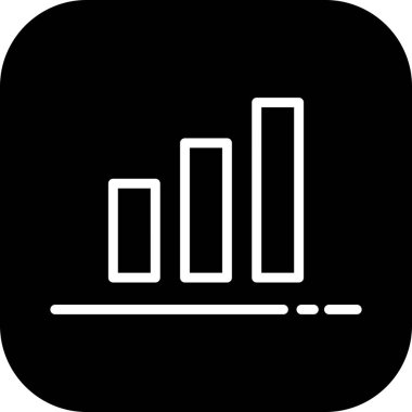 Soyut arkaplanda sunum simgesi izole edildi