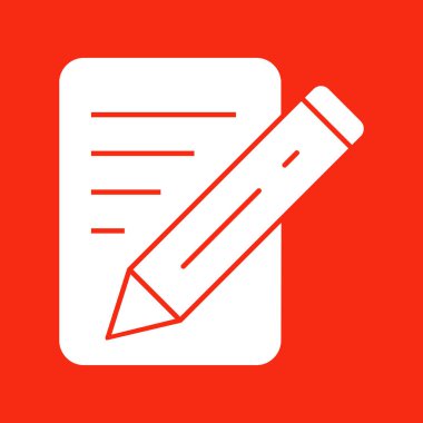  Soyut arkaplanda belge simgesi izole edildi