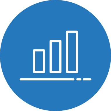 Soyut arkaplanda sunum simgesi izole edildi
