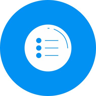  Soyut arkaplanda menü simgesi izole edildi