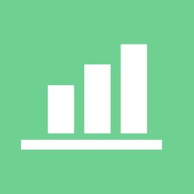 Soyut arkaplanda sunum simgesi izole edildi