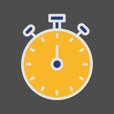  Soyut arkaplanda alarm simgesi izole edildi