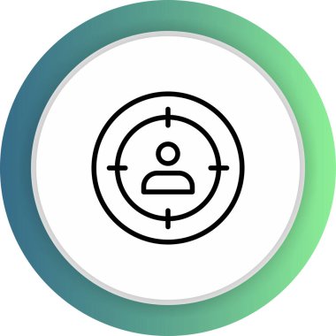 Takım simgesi soyut arkaplanda izole edildi