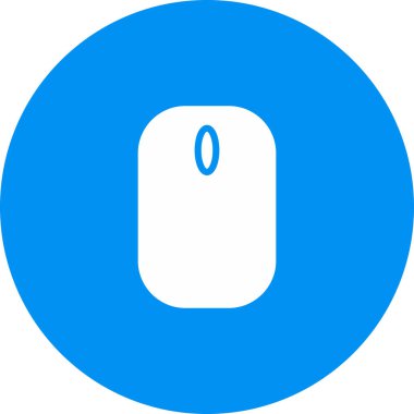 Fare simgesi soyut arkaplanda izole edildi