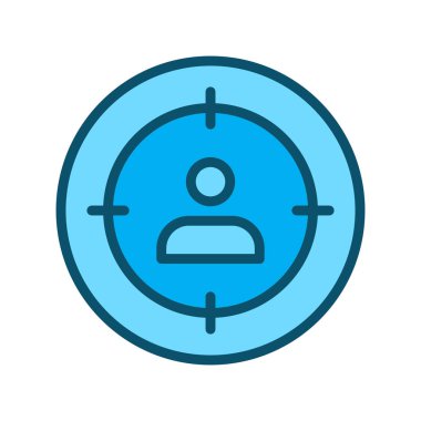 Takım simgesi soyut arkaplanda izole edildi