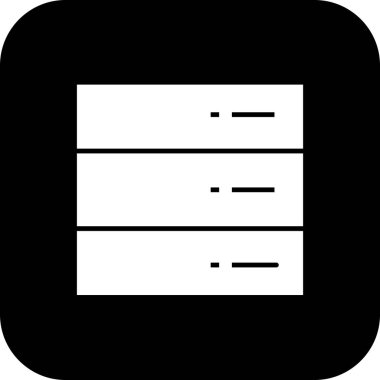  Soyut arkaplanda menü simgesi izole edildi