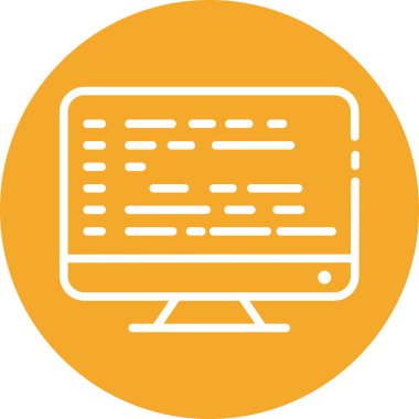  Lcd simgesi soyut arkaplanda izole edildi